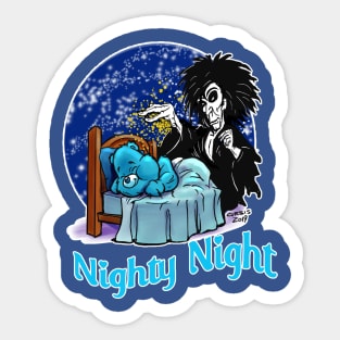 Nighty Night Sticker